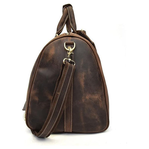 Load image into Gallery viewer, The Bjarke Weekender | Handcrafted Leather Duffle Bag
