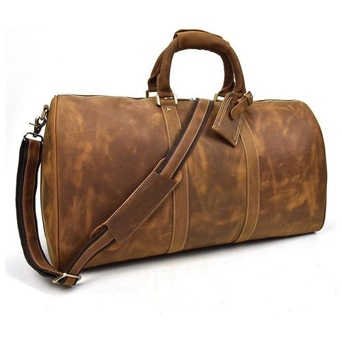 Load image into Gallery viewer, The Bjarke Weekender | Handcrafted Leather Duffle Bag
