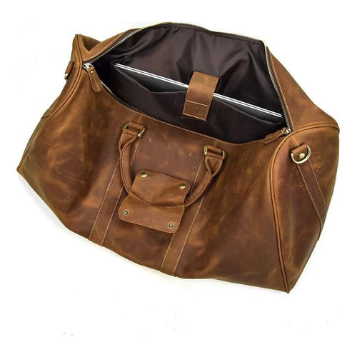 Load image into Gallery viewer, The Bjarke Weekender | Handcrafted Leather Duffle Bag
