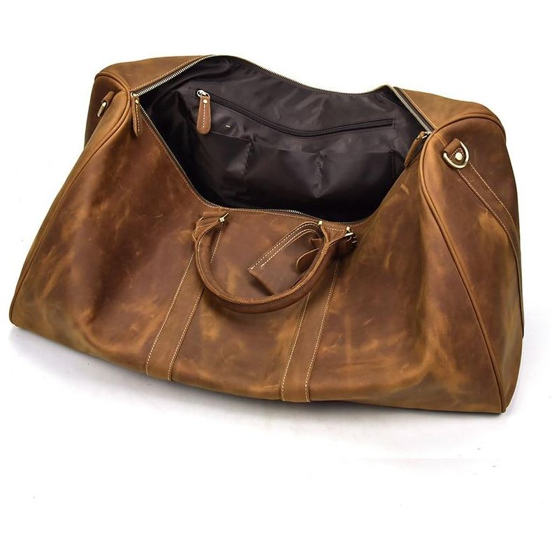 The Bjarke Weekender | Handcrafted Leather Duffle Bag