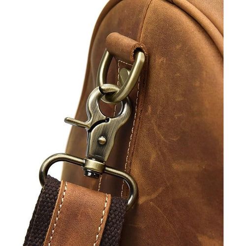 Load image into Gallery viewer, The Bjarke Weekender | Handcrafted Leather Duffle Bag
