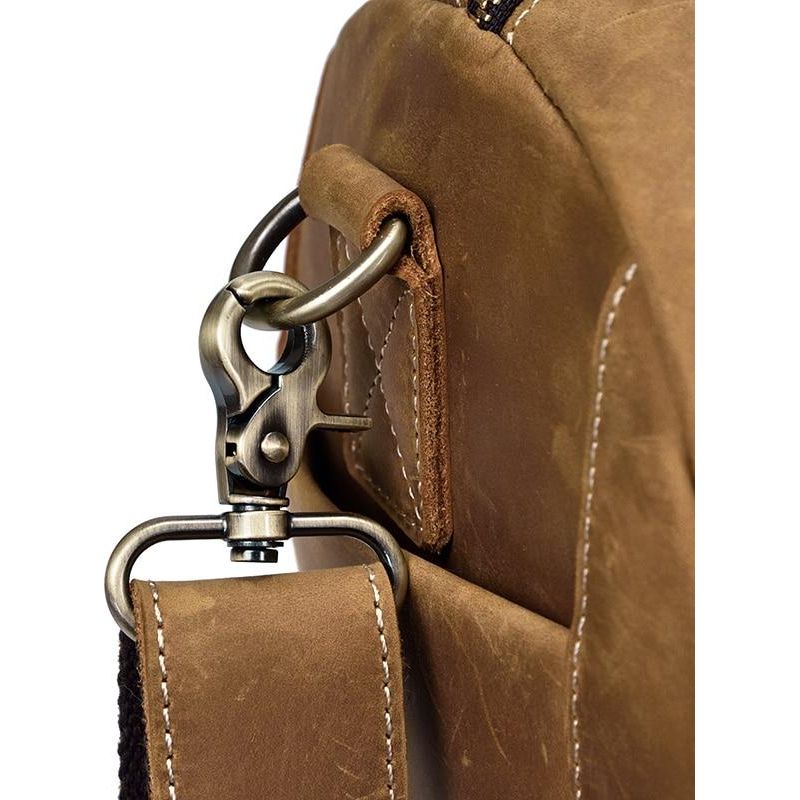 The Bard Weekender | Handmade Leather Duffle Bag