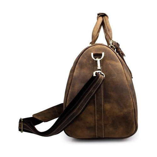 Load image into Gallery viewer, The Brandt Weekender | Exquisite Small Leather Duffle Bag
