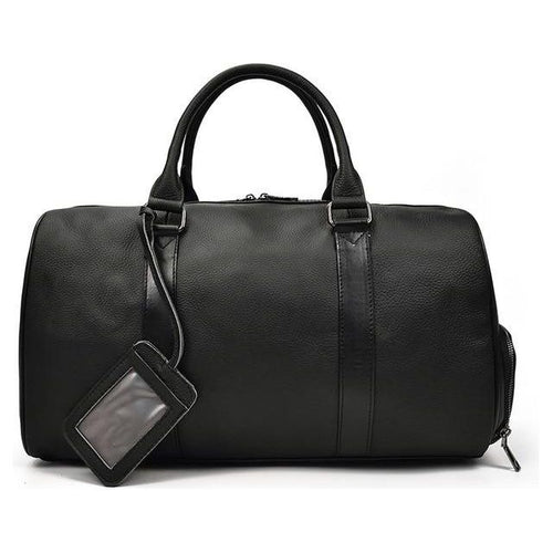 Load image into Gallery viewer, The Endre Weekender | Vintage Leather Duffle Bag
