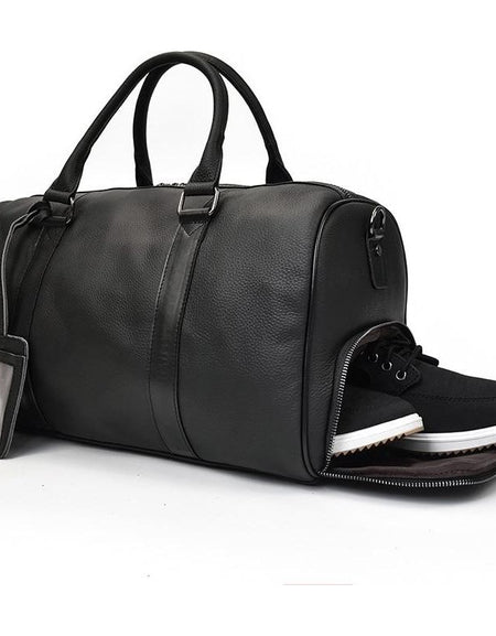 The Endre Weekender | Vintage Leather Duffle Bag