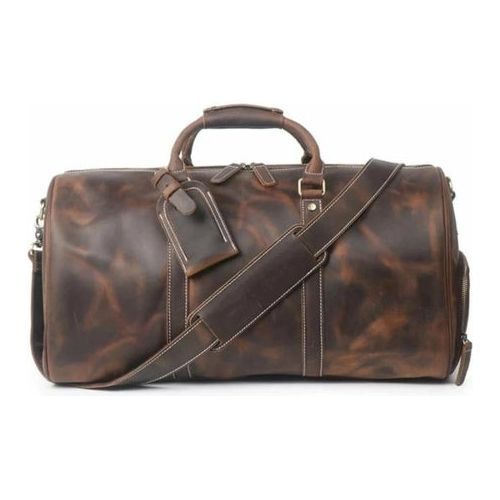 Load image into Gallery viewer, The Dagny Weekender | Large Leather Duffle Bag
