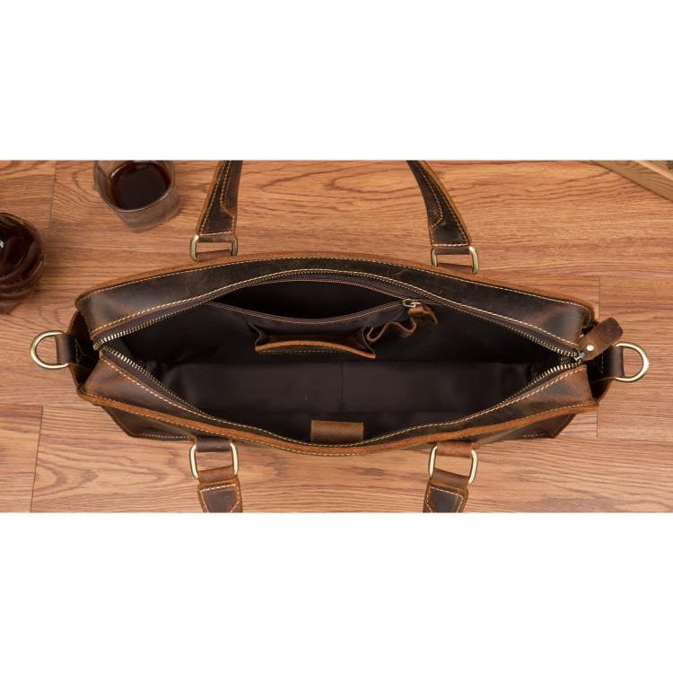 The Viggo Briefcase | Genuine Leather Messenger Bag