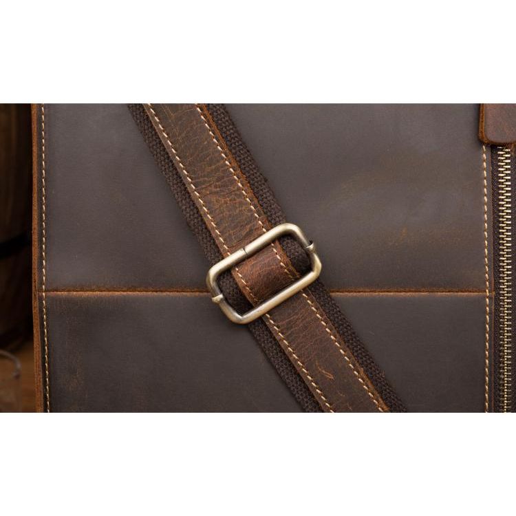 The Viggo Briefcase - Genuine Leather Messenger Bag