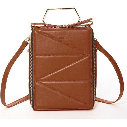 Load image into Gallery viewer, SUSU The Heidi Brown Leather Backpack Purse
