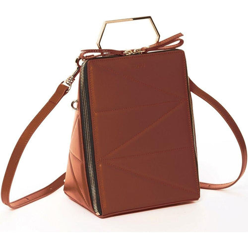 Load image into Gallery viewer, SUSU The Heidi Brown Leather Backpack Purse
