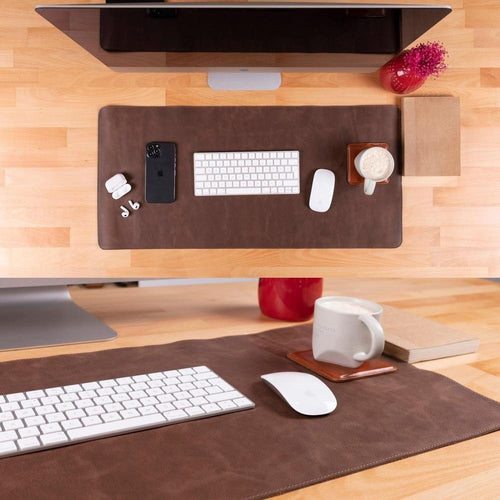 Load image into Gallery viewer, Rawlins Leather Desk Pads - 36x19 and 14.6x31.5 Inches-10
