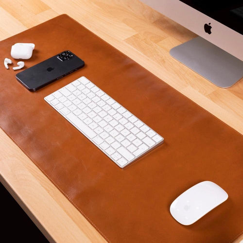 Load image into Gallery viewer, Rawlins Leather Desk Pads - 36x19 and 14.6x31.5 Inches-6
