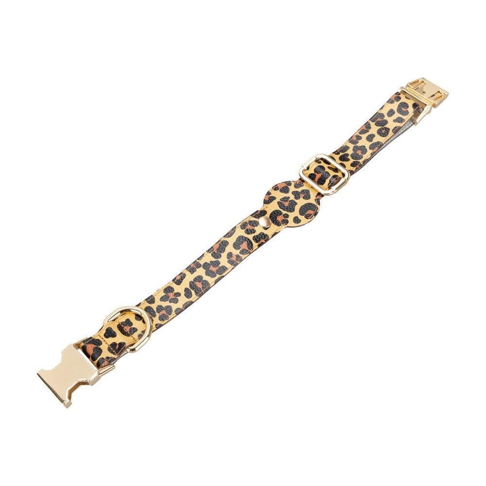 Pet Leather Collar with Apple AirTag Compatible Slot-11