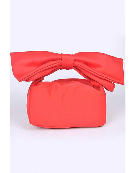 Red Belit Bow Bag
