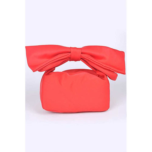 Load image into Gallery viewer, Red Belit Bow Bag
