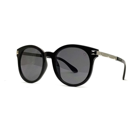 Load image into Gallery viewer, Ruby Rocks &#39;Chloe Tegan&#39; Round Sunglasses In Black
