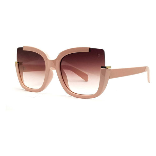 Load image into Gallery viewer, Ruby Rocks &#39;Elizabeth&#39; Square Sunglasses In Pink
