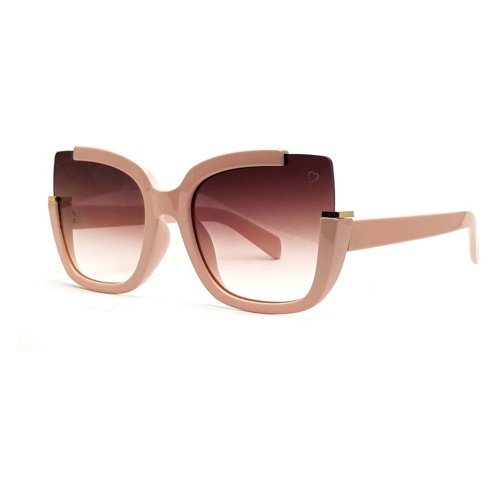 Ruby Rocks 'Elizabeth' Square Sunglasses In Pink