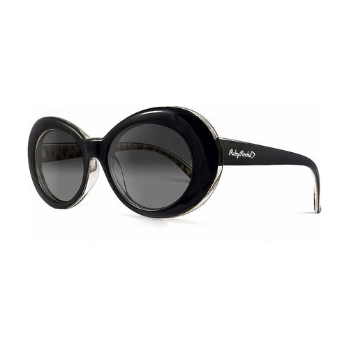 Load image into Gallery viewer, Ruby Rocks Ladies &#39;Antigua&#39; Oval Sunglasses In Black
