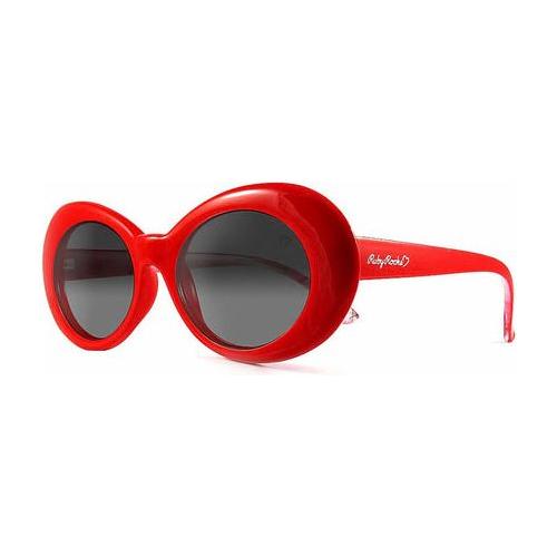 Load image into Gallery viewer, Ruby Rocks Ladies 'Antigua' Oval Sunglasses In Red
