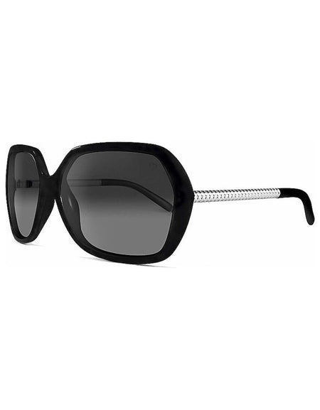 Ruby Rocks Ladies 'Paris' Oversized Sunglasses In Black