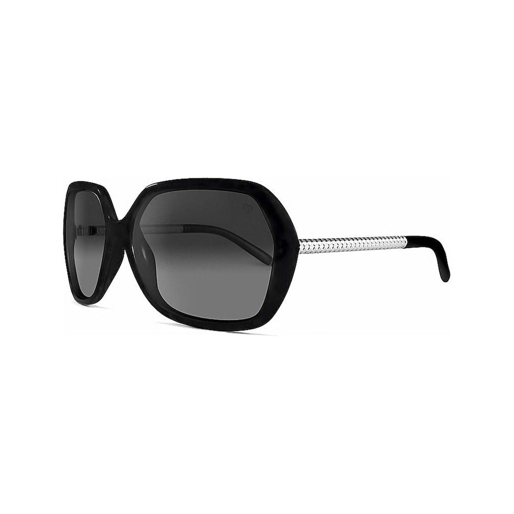 Ruby Rocks Ladies 'Paris' Oversized Sunglasses In Black