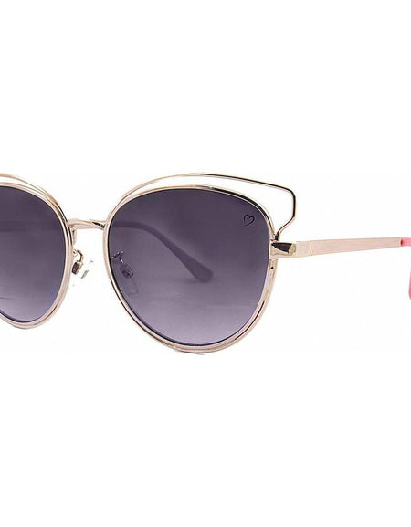 Ruby Rocks Metal 'Santorini' Skeleton Frame sunglasses in Gold