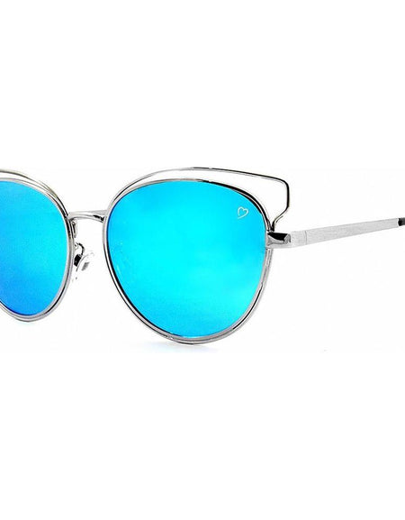 Ruby Rocks Metal 'Santorini' Skeleton Frame in Silver