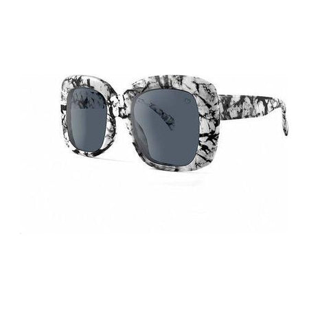 Ruby Rocks Oversized 'Montserrat' Square Sunglasses in Marble