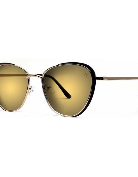 Ruby Rocks 'Sam Jo' Cateye Sunglasses In Gold