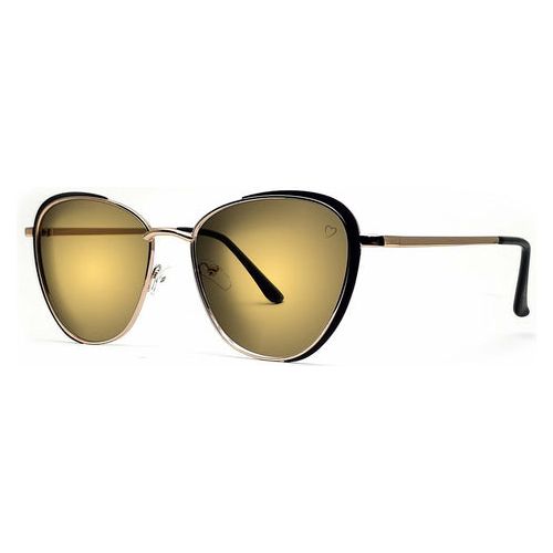 Load image into Gallery viewer, Ruby Rocks &#39;Sam Jo&#39; Cateye Sunglasses In Gold
