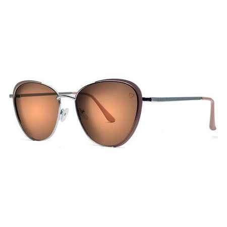 Ruby Rocks 'Sam Jo' Cateye Sunglasses In Silver