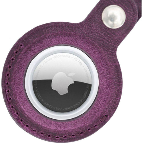 Load image into Gallery viewer, Saratoga Leather AirTag Holder-50
