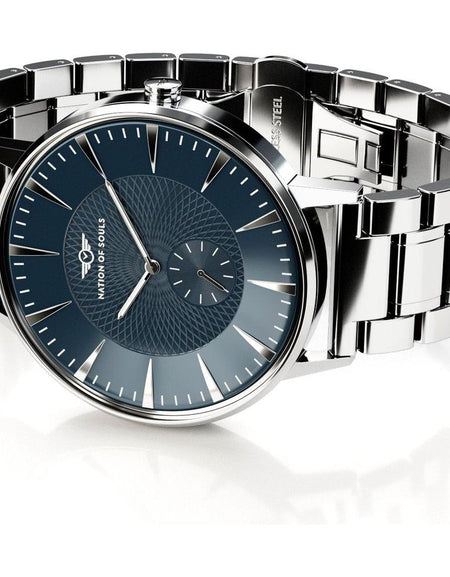 Eclipse | Silver Gloss - Royal Blue