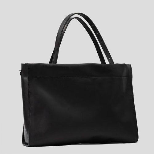 Load image into Gallery viewer, Leather Tote Bag XXL (Black)
