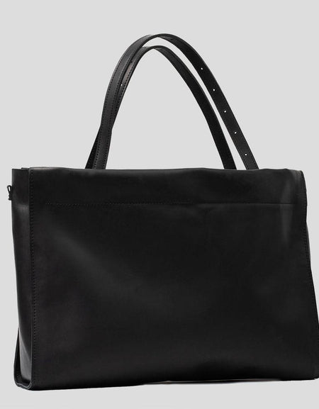 Leather Tote Bag XXL (Black)