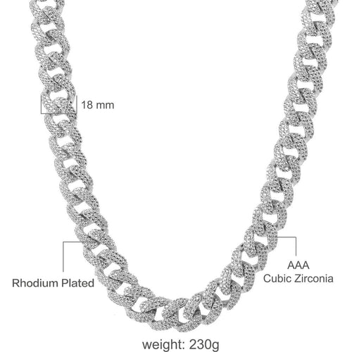 Load image into Gallery viewer, STALLION 18 MM Cuban Chain | 9211881
