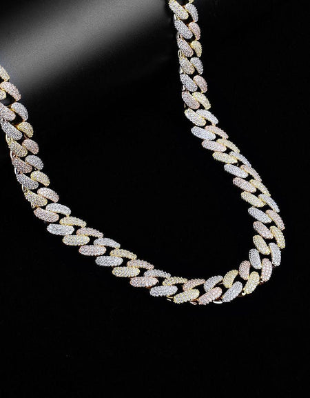 COLT 12MM Cuban Chain - Luxurious Bling Fashion Accessory