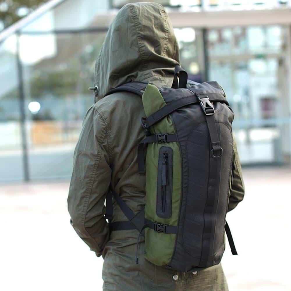 Soldier Water Resistant Vegan Backpack with Laptop Compartment