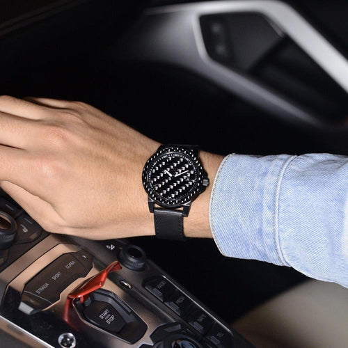 Load image into Gallery viewer, ●STEALTH● APOLLO Series Carbon Fiber Watch
