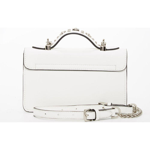 Load image into Gallery viewer, SUSU The Hollywood White Leather Crossbody Bag - A Dazzling Accessory for the Modern Woman
