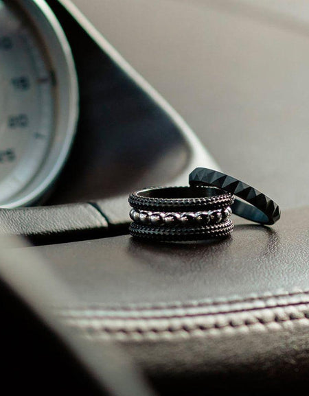 AN JEWELS JEWELRY Mod. AR.R2NS02BK-9-1