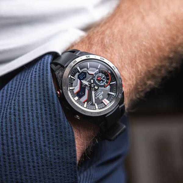 CASIO EDIFICE Mod. WINDFLOW - F1 Chronograph. Tough Solar.-5