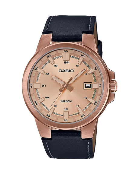 CASIO COLLECTION Mod. 3D - LEATHER, ROSE GOLD ***SPECIAL PRICE***-0