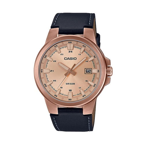 Load image into Gallery viewer, CASIO COLLECTION Mod. 3D - LEATHER, ROSE GOLD ***SPECIAL PRICE***-0
