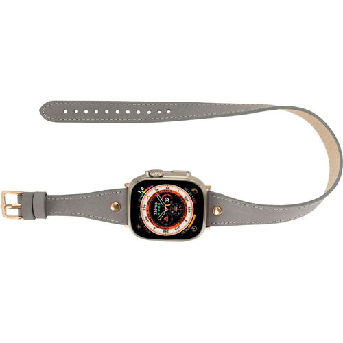 Load image into Gallery viewer, Syracuse Double Tour Leather Bands for Apple Watch 9, Ultra 2 and SE-14
