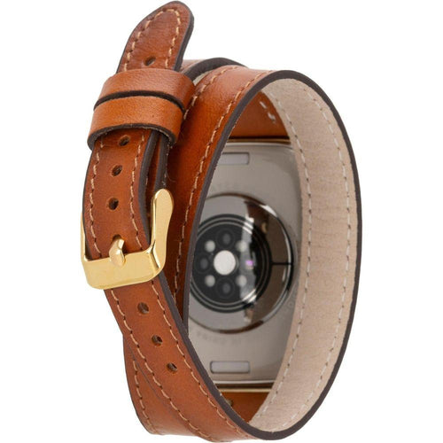 Load image into Gallery viewer, Syracuse Double Tour Leather Bands for Apple Watch 9, Ultra 2 and SE-1
