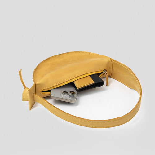 Load image into Gallery viewer, Shoulder Bag - Crescent (Yellow)
