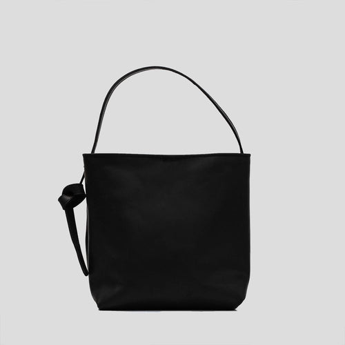 Load image into Gallery viewer, Leather Shopper Bag (Black)
