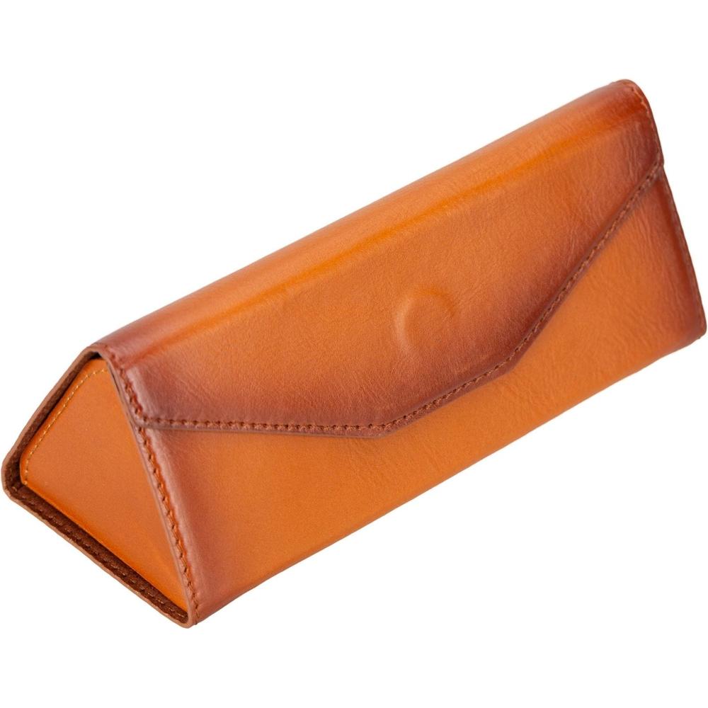 Triangle Leather Cases for Eyeglass or Sunglasses-1